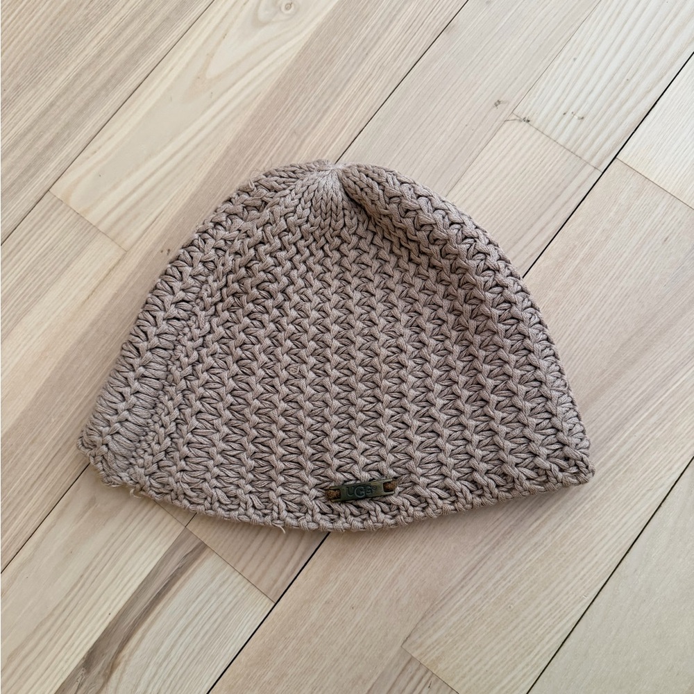 UGG Taupe Knit Beanie